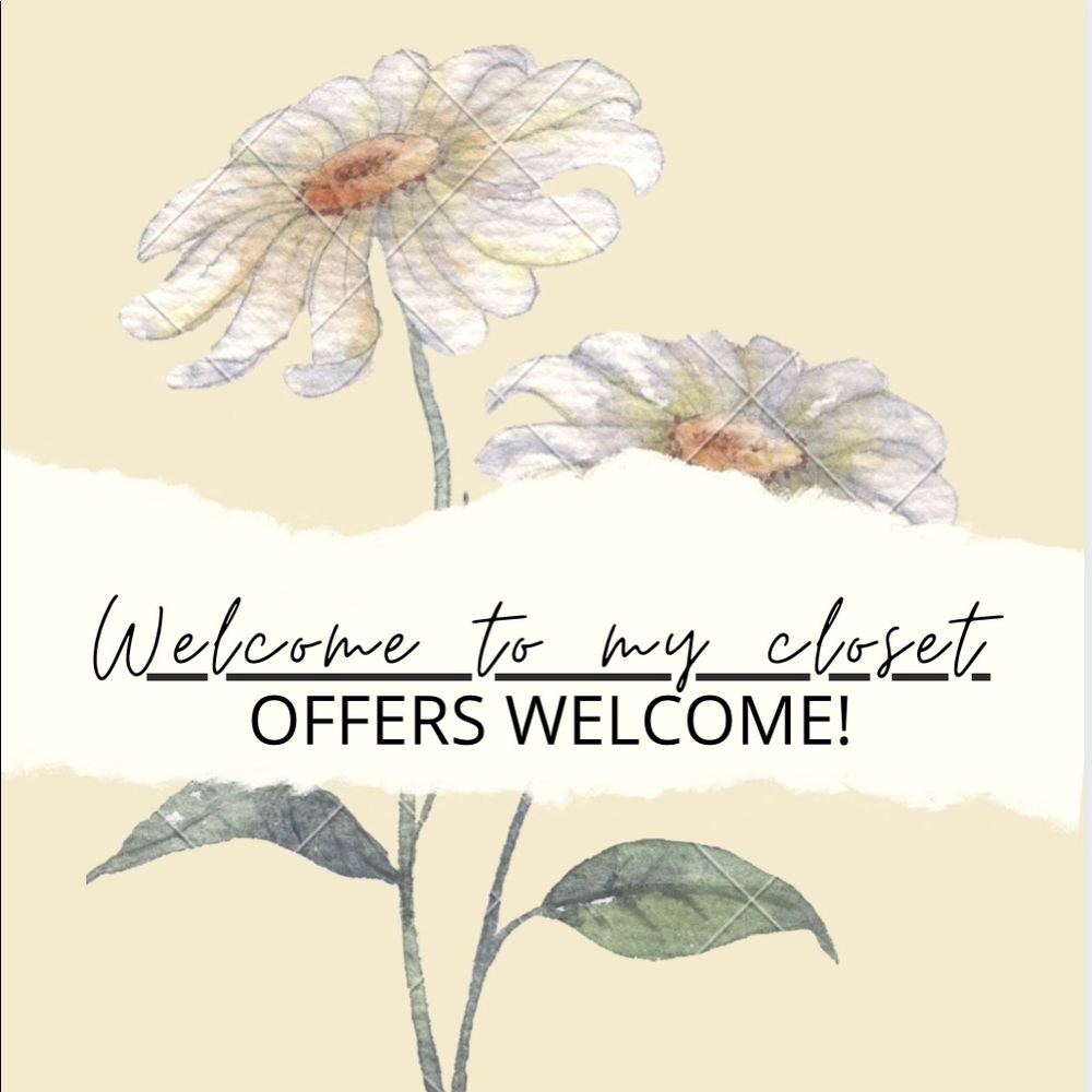 Welcome to my closet! 🌼